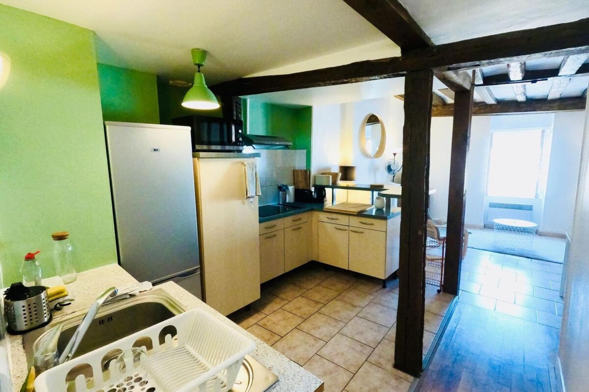 Fontainebleau Rue Grande - Chez Alexis Apartment ภายนอก รูปภาพ